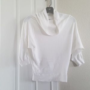 Express white sweater